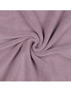 Tissu micro polaire - Mauve
