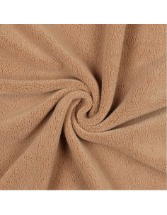 Tissu micro polaire - Camel