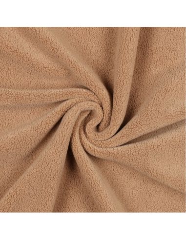 Tissu micro polaire - Camel