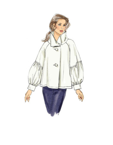 Patron de haut - Vogue 9347