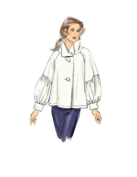 Patron de haut - Vogue 9347
