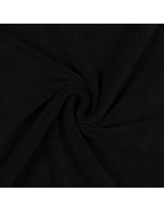 Tissu micro polaire - Noir