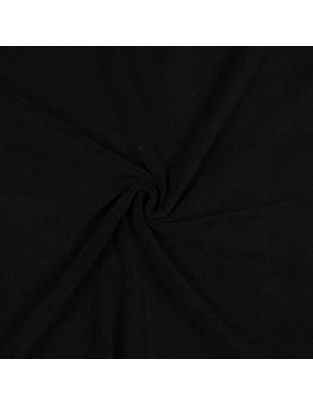 Tissu micro polaire - Noir