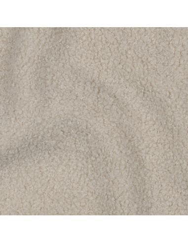 Tissu polaire Teddy double face - Beige