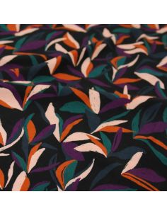 Tissu viscose Mowgli Multicolore - Églantine & Zoé