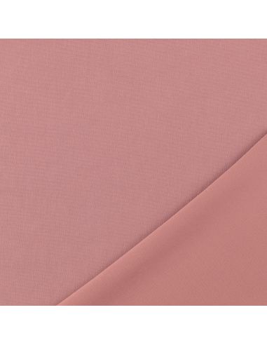 Tissu Scuba effet peau de pêche - Vieux rose