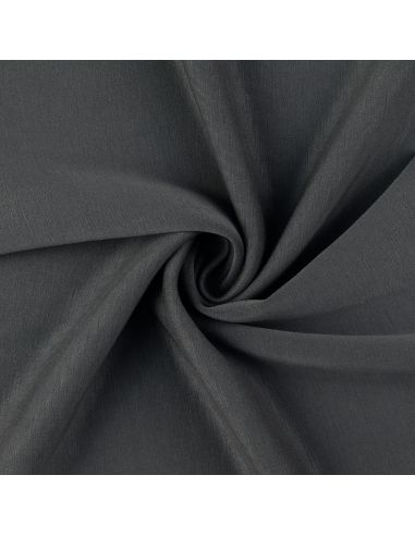 Tissu Scuba effet peau de pêche - Gris foncé