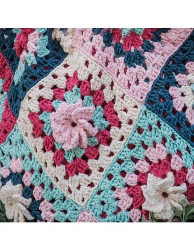Kit crochet - Sac Granny square