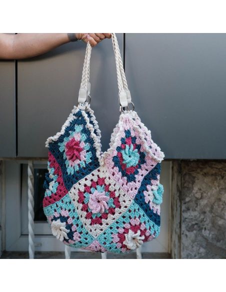 Kit crochet - Sac Granny square