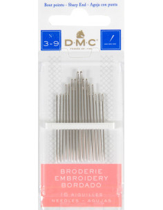 Aiguilles à broder DMC n°3-9