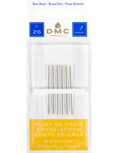 Aiguilles pour point de croix DMC n°26