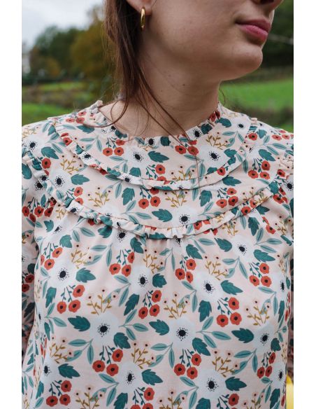 Tissu viscose Anemone - Lise Tailor