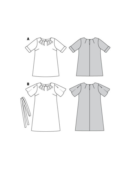 Patron de robe - Burda 6305