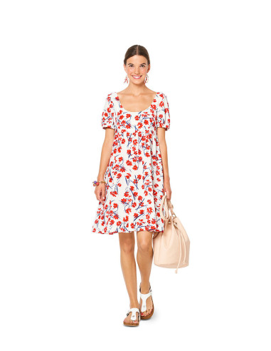Patron de robe - Burda 6312