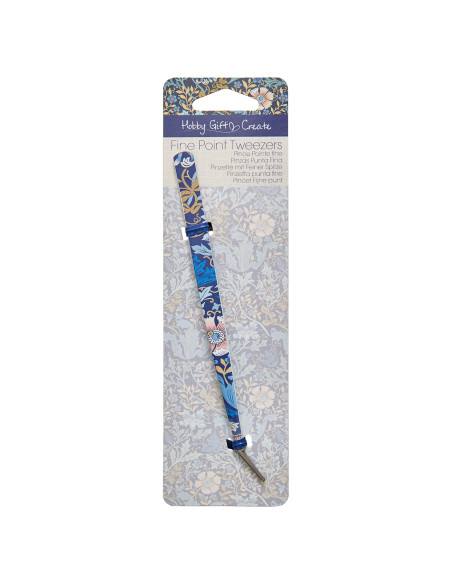 Pince broderie pour surjeteuse 15 cm - Collection fleurs bleues