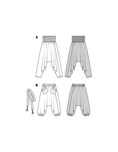 Patron de pantalon - Burda 6316