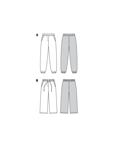Patron de pantalon - Burda 6333