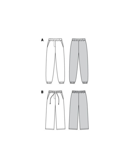 Patron de pantalon - Burda 6333