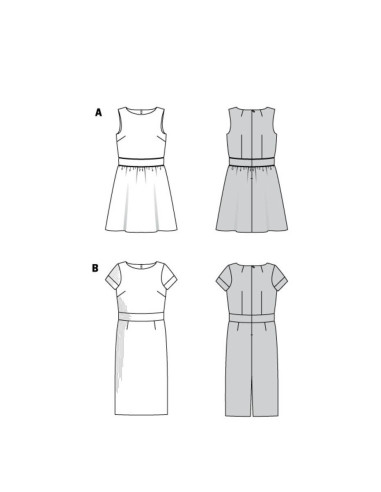 Patron de robe - Burda 6339