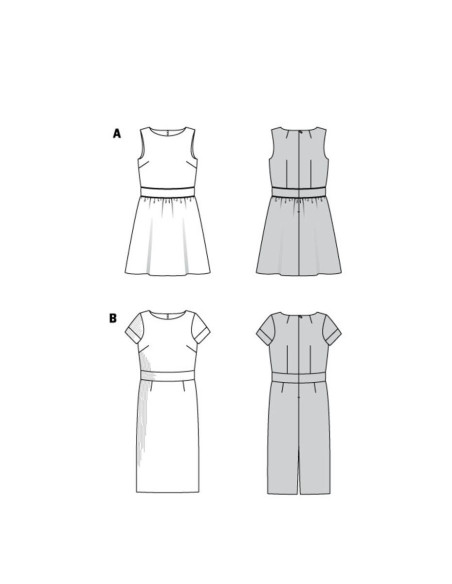 Patron de robe - Burda 6339