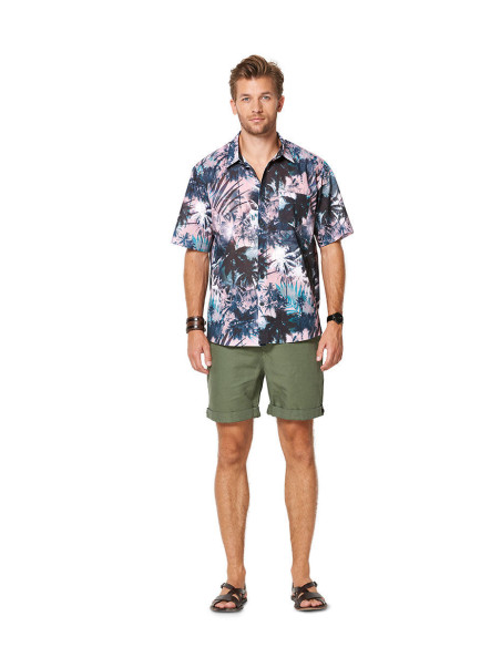 Patron de chemise - Burda 6349