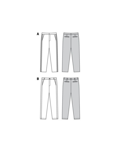 Patron de pantalon - Burda 6350
