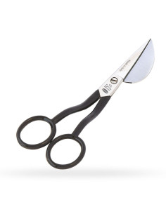 Ciseaux appliqués Premax manche courbé noir 15 cm
