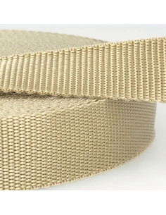 Sangle polypropylène - Beige