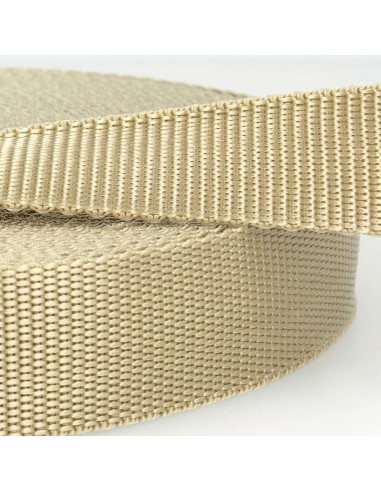 Sangle polypropylène - Beige