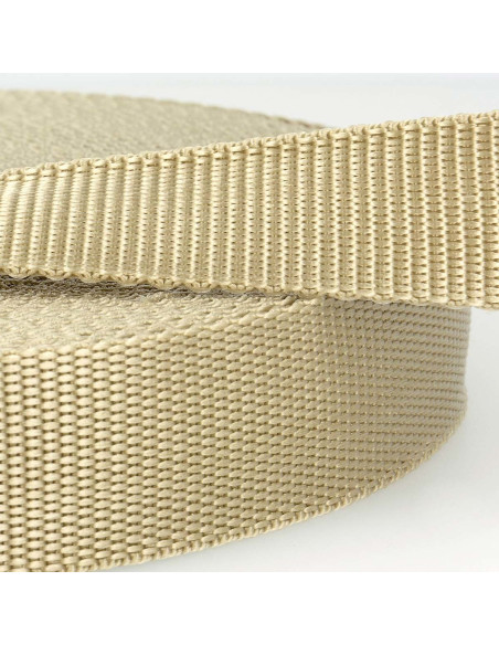 Sangle polypropylène - Beige