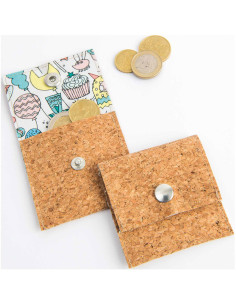Coupon de tissu liège 30 x 45 cm - Nature 2