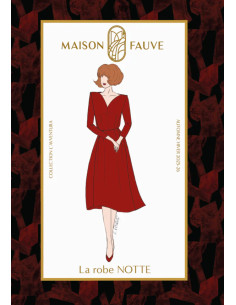 Patron de robe Notte - Maison Fauve 2