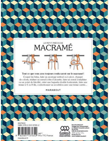 Livre le petit précis du macramé