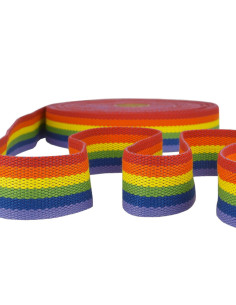 Sangle polyester - Arc en ciel