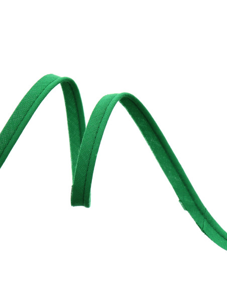 Passepoil tout textile 10 mm - Vert herbe