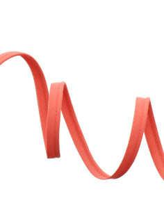 Passepoil tout textile 10 mm - Corail