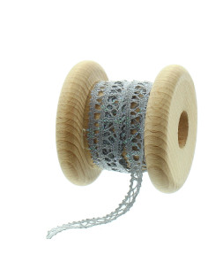 Dentelle iridescente - Gris anthracite