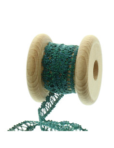 Dentelle iridescente - Vert