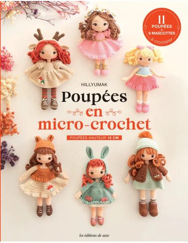 Livre poupées en micro-crochet