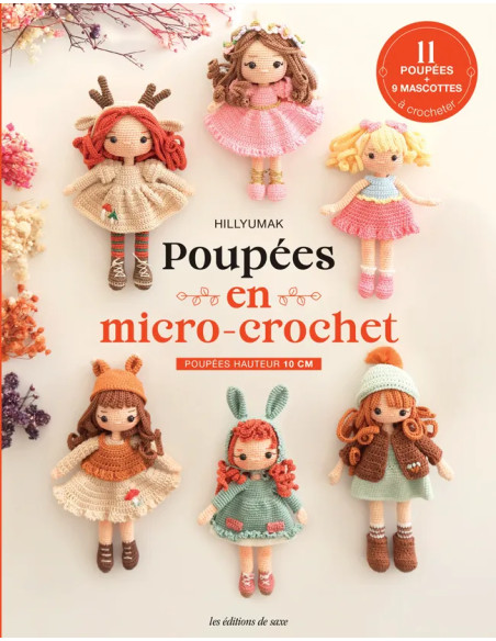 Livre poupées en micro-crochet