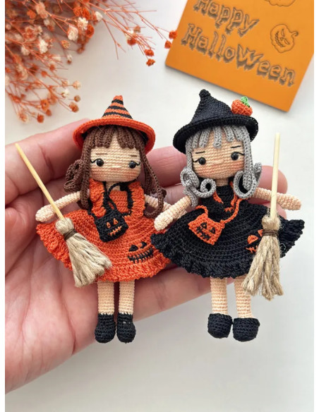 Livre poupées en micro-crochet