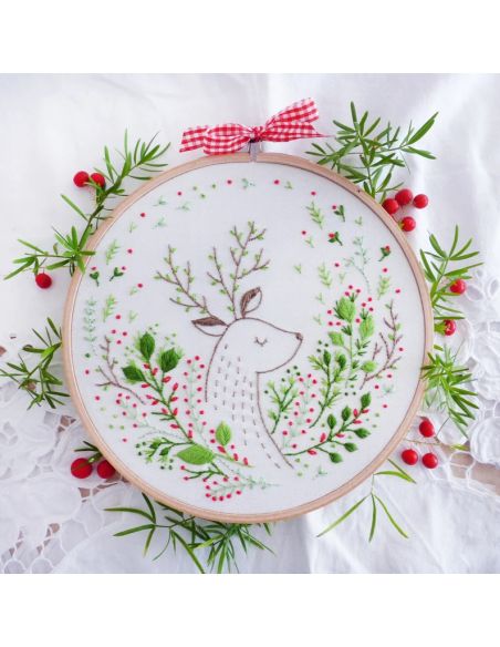 Kit broderie Tamar Nahir-Yanai - Christmas Deer