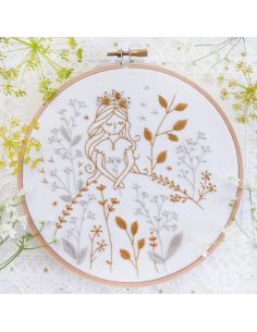 Kit broderie Tamar Nahir-Yanai - Gold and Gray Princess