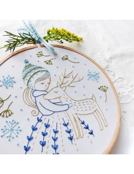 Kit broderie Tamar Nahir-Yanai - Golden Deer