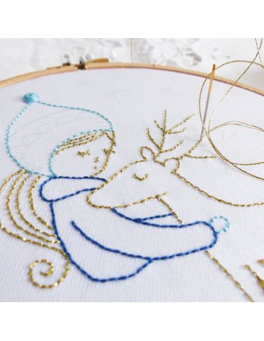 Kit broderie Tamar Nahir-Yanai - Golden Deer