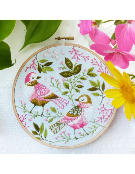 Kit broderie Tamar Nahir-Yanai - Lovebirds