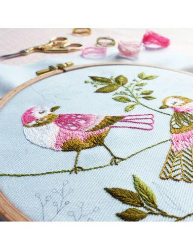 Kit broderie Tamar Nahir-Yanai - Lovebirds