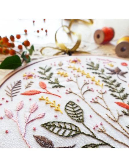 Kit broderie Tamar Nahir-Yanai - Autumn Leaves
