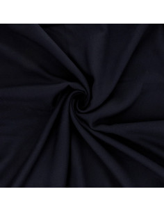 Tissu gabardine de viscose - Bleu marine