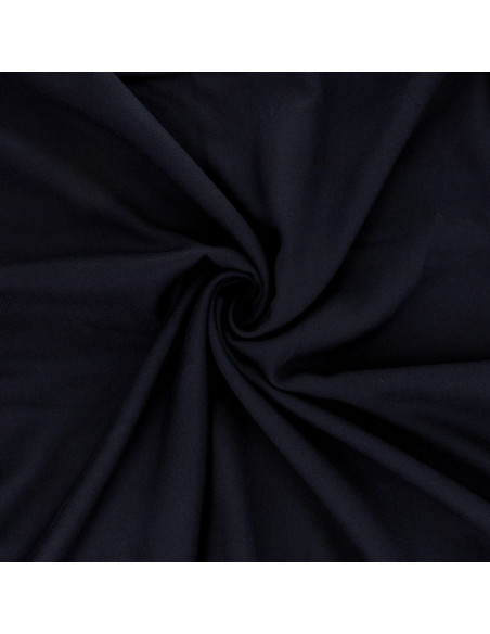 Tissu gabardine de viscose - Bleu marine